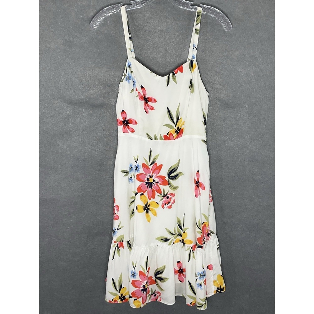 Old Navy Dress Womens Sz S Cami Sundress Floral Smocked Tiered Bloomcore‎ Flowy